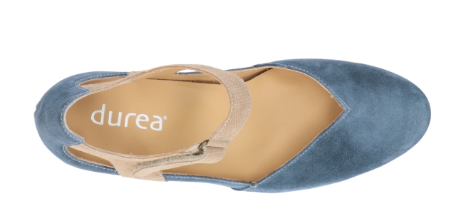 Durea - Wijdte H - 5752 0985 - Blauw - Uitneembaar voetbed
