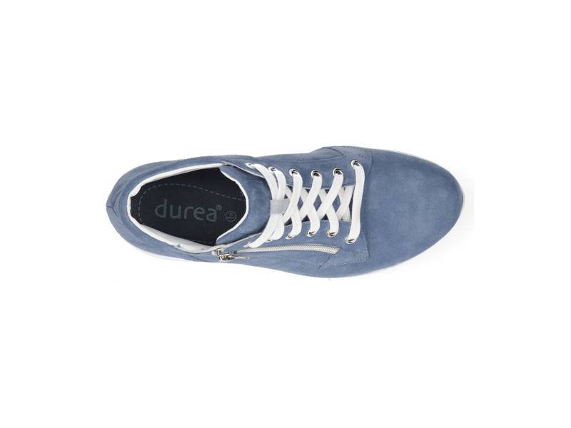 Durea - Wijdte K plus - 9767 9041 - Jeans - Uitneembaar Voetbed