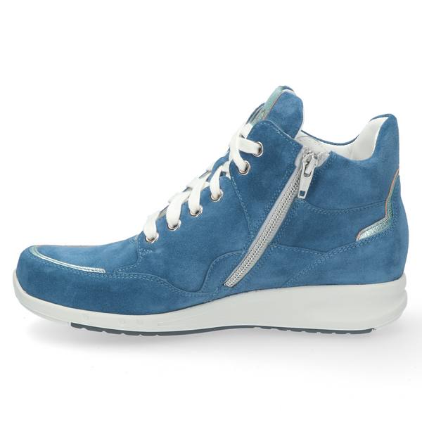 Durea Go - Wijdte H - 9735 1519 - Jeans - Uitneembaar voetbed