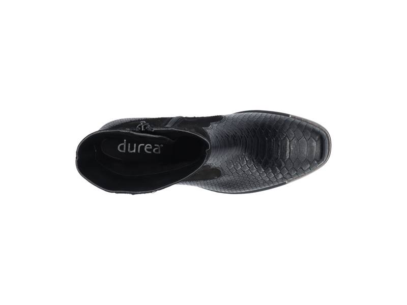 Durea - Wijdte H - 9787 0034 - Zwart - Uitneembaar voetbed