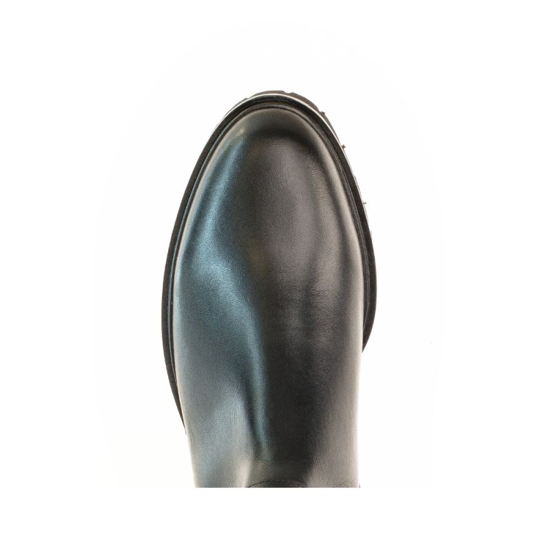 Gabor - Wijdte F - 71.628 - Zwart - Uitneembaar voetbed - Schacht ca 36 cm
