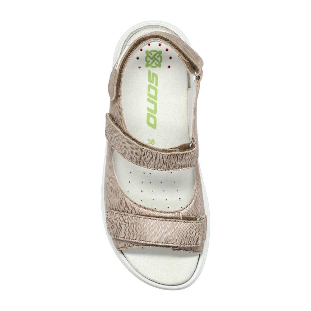Sano by Mephisto - Norine 8118 30 - Licht taupe - Uitneembaar voetbed