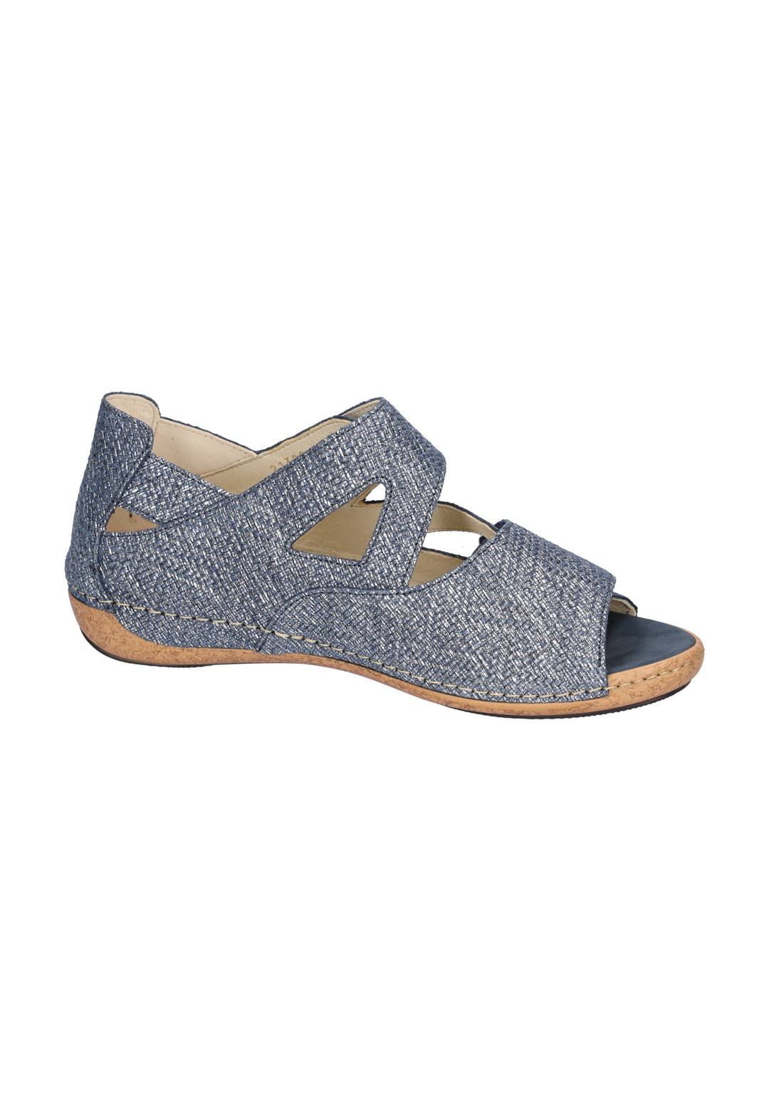 Waldlaufer - Wijdte H - 342025 100 217 - Jeans - Uitneembaar voetbed