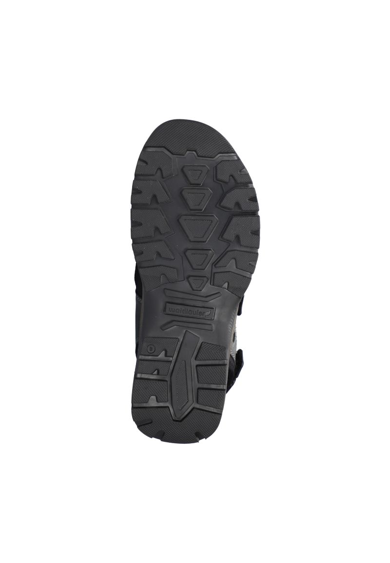 Waldlaufer - Wijdte H - Taro 746004 - Grijs - Uitneembaar voetbed
