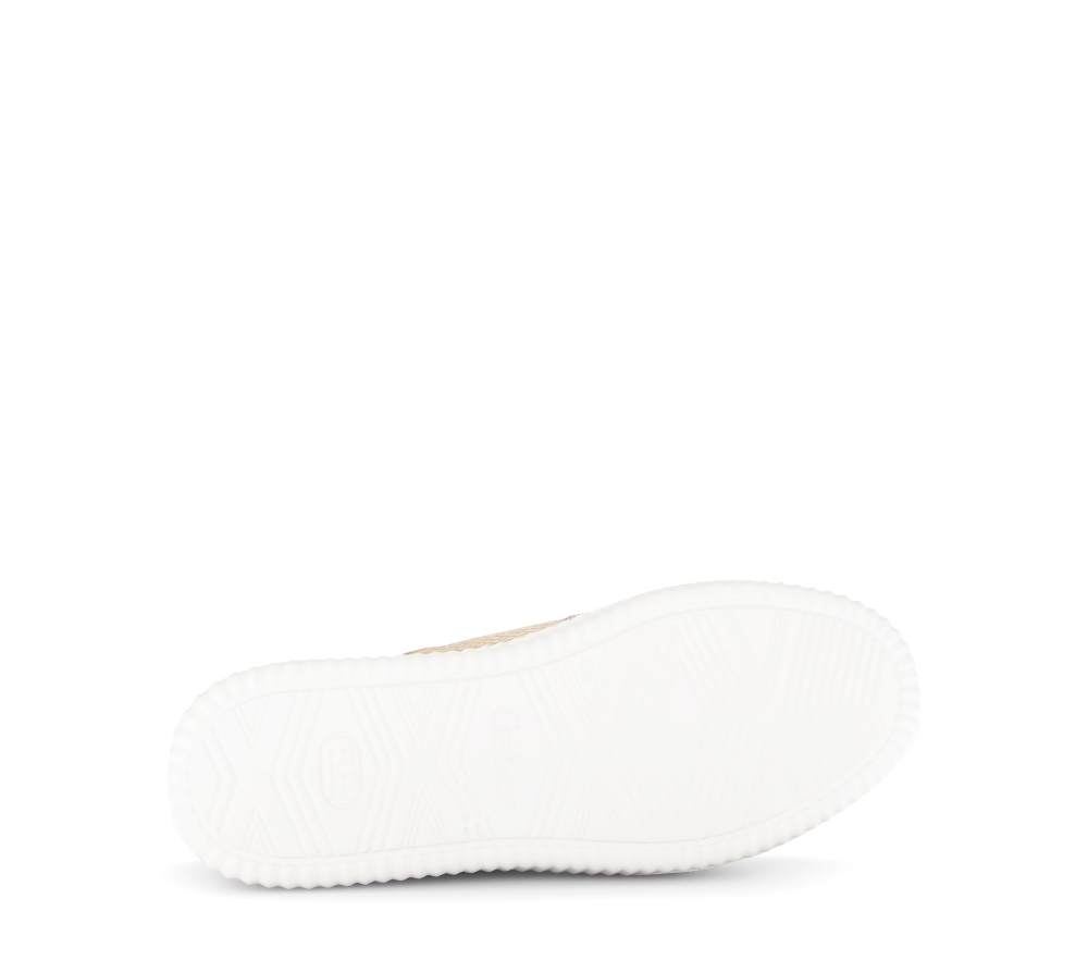 Gabor - Wijdte K - 86.408 - Beige - Uitneembaar voetbed
