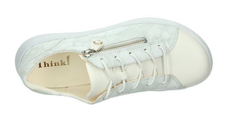 Think - ca H wijdte - 001160 1000 - Offwhite - Uitneembaar voetbed