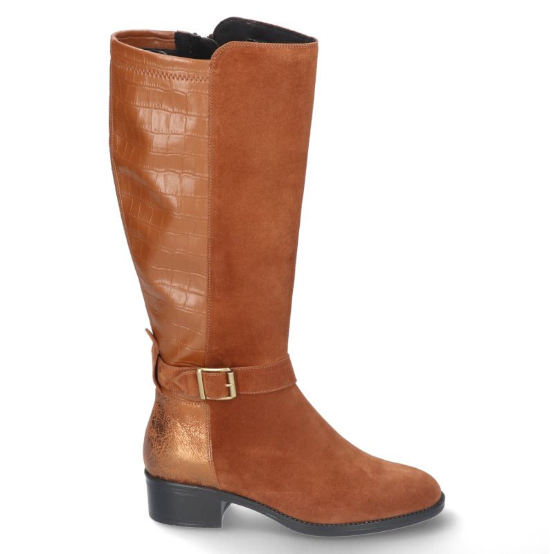 Durea - Wijdte E - 9805 1315 - Cognac - Uitneembaar voetbed - S Schacht