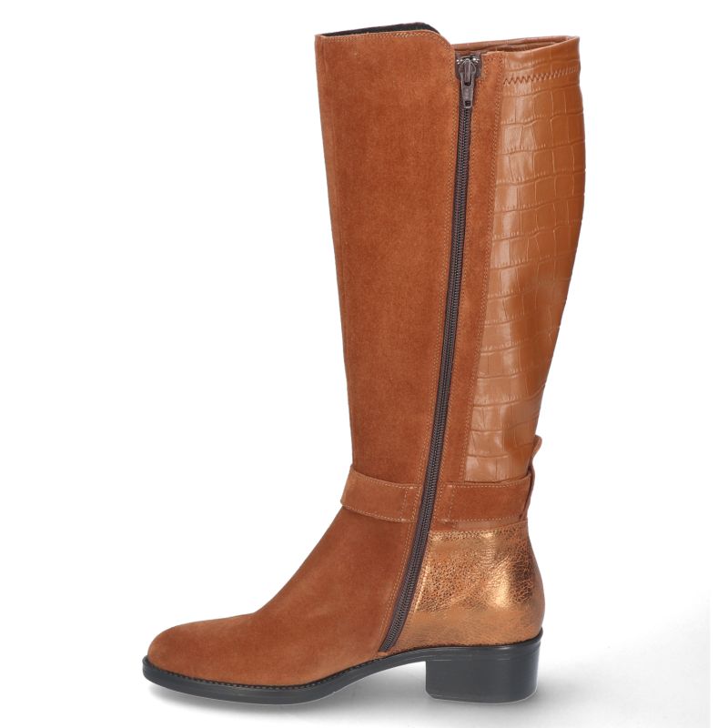 Durea - Wijdte E - 9805 1315 - Cognac - Uitneembaar voetbed - S Schacht