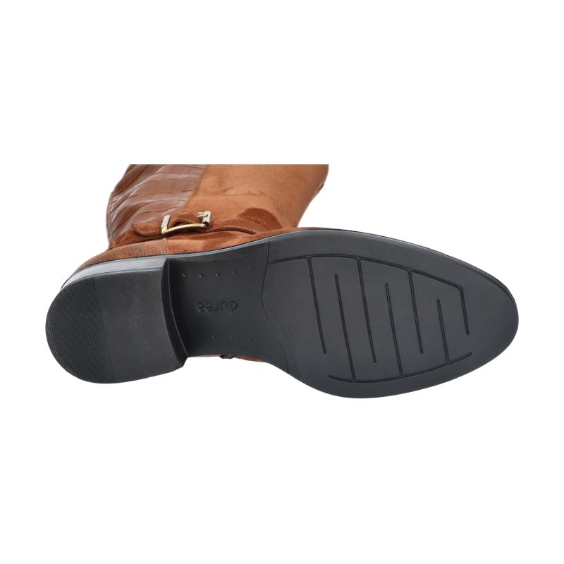 Durea - Wijdte E - 9805 1315 - Cognac - Uitneembaar voetbed - S Schacht